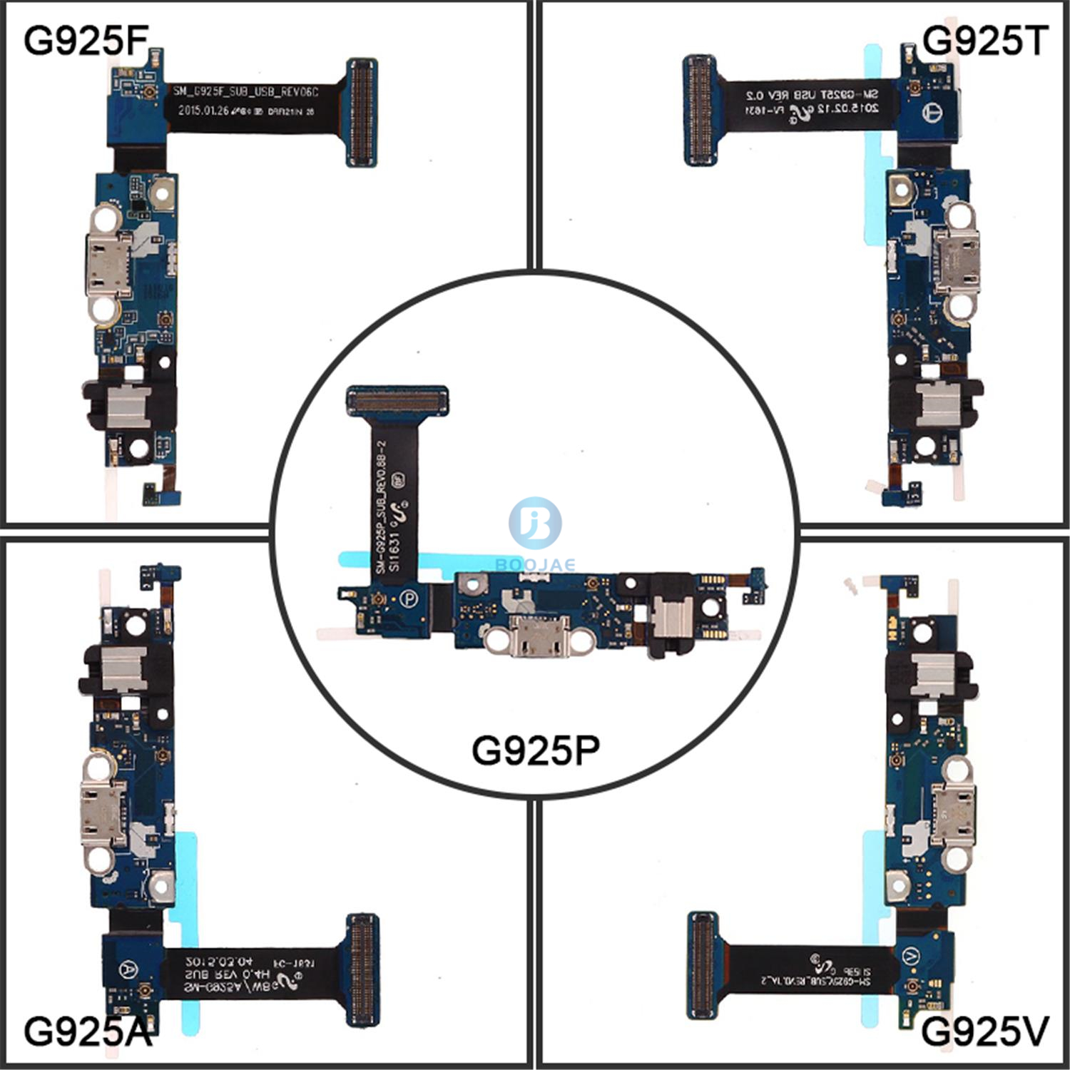 For Samsung S6 Edge Original Charging Port Dock Flex Cable Replacement